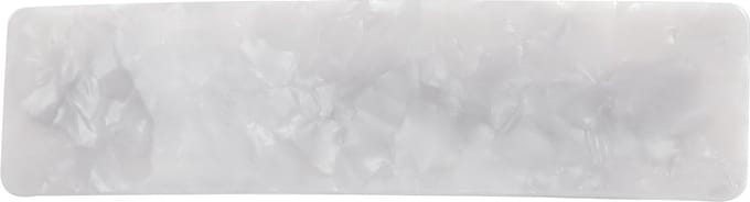 Emilie collection - haarspeld - haarknip - wit - marmer