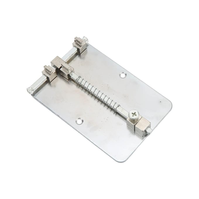 BES?001A Support de carte de circuit imprimé en acier inoxydable Fixation de maintenance de carte mère avec 3 réglables gray