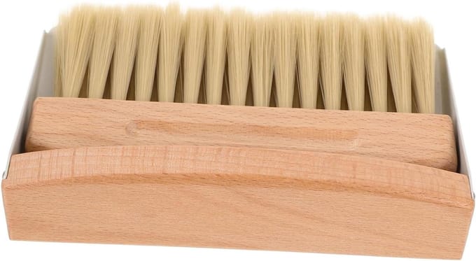 Mini Schoonmaakset - Borstel Stofblik - Bureau Reinigen - Compact Ontwerp - 15.5 cm - Wit