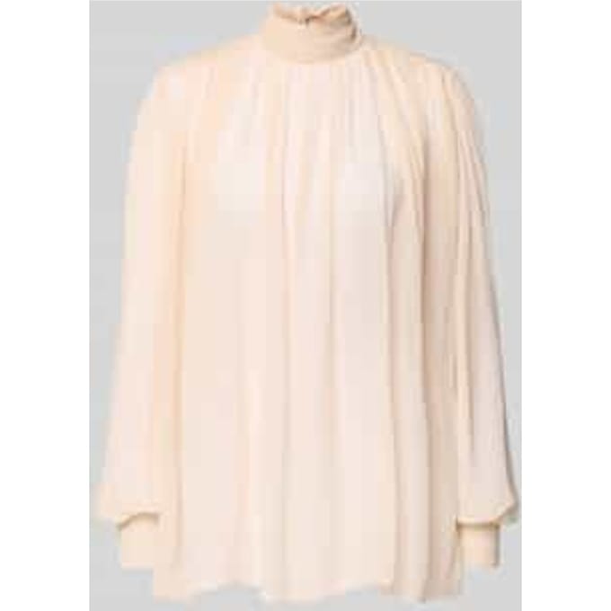 Regular fit blouse met plooien, model 'CANAPA'