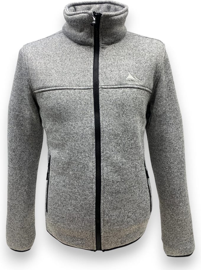 Nordberg Fleece Vest Fred - Grijs melange - Maat L