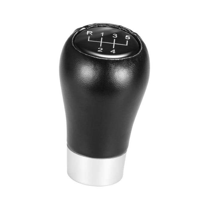 5/6 Versnellingen Handgeschakelde Auto Versnellingspookknop Vervanging voor BMW 3 5 6 Serie E34 E39 E36 E30 E38 E46 E60 5-speed zwart