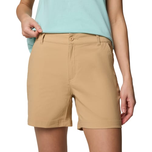 Columbia Leslie Falls Short II, Vrouwen, Beige, Shorts, maat: 38