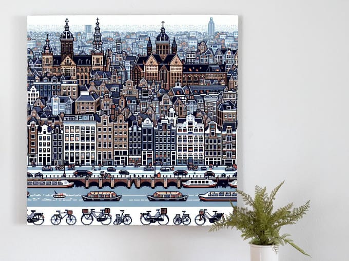 Kunstprint | Wanddecoratie | Canvas | 60 × 60 cm