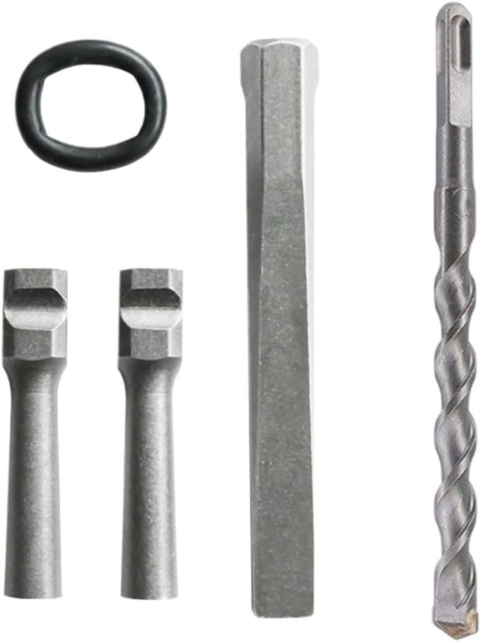 Steensplijtwiggen - Rots wiggen - Hardsteen Breken - Arbeidsbesparende functie - 16 x 200 mm - Metaal