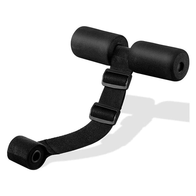 Hamstring Curl Strap Nordic Home Workout voor Gear Hamstring Curls Spaanse Squats Workout Abdominal Curl Home Fitness Producten Black black