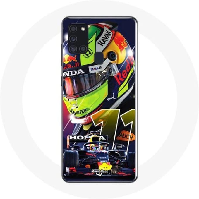 Samsung Galaxy A21S hoesje Formule 1 Sergio Pérez F1-coureur