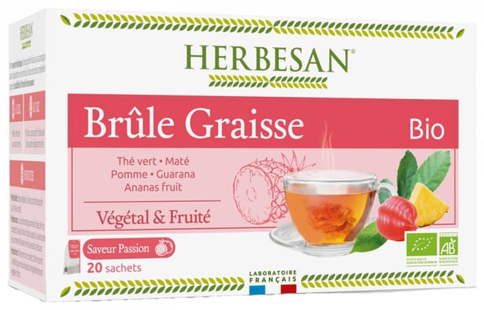 Herbesan Infusion Organic Fat Burner 20 Zakjes