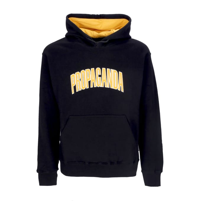 College-hoodie heren zwart