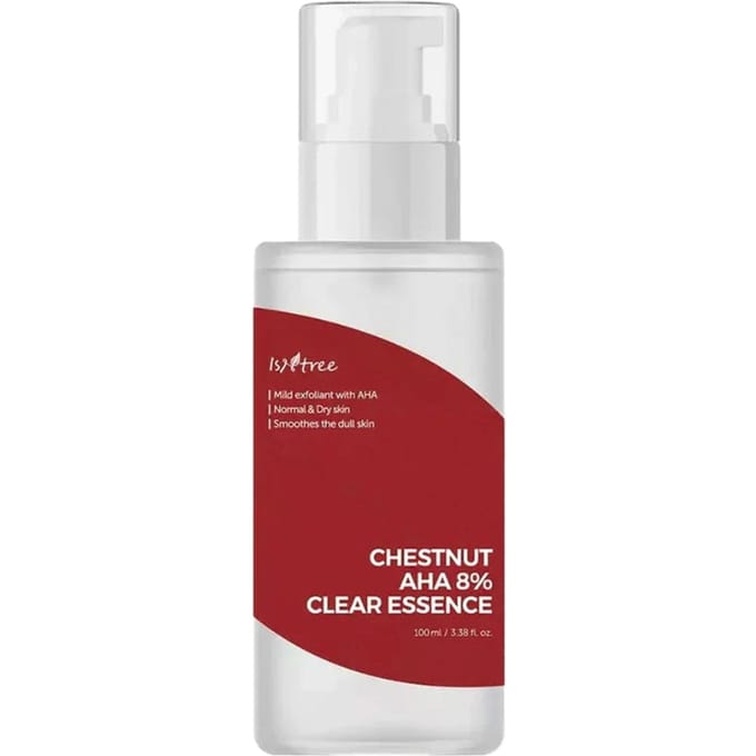 [ISNTREE] Essence Éclaircissante aux AHA de Châtaigne 8% - 100ml