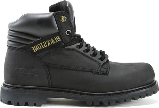 Blackstone 6 INCH OIL NUBUCK - 0929 Black - Worker - Black - Maat: 50