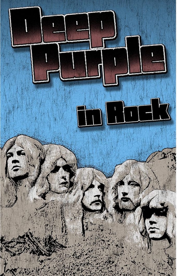 Deep Purple - In Rock - Textiel Poster