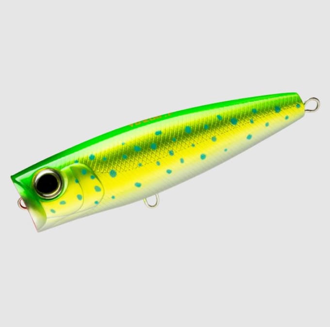 Yo Zuri Hydro Popper 90 mm drijvend kunstaas R1151-DRD (1441) gray
