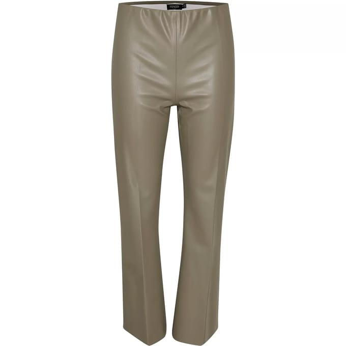 Damesbroek Soaked in Luxury Kaylee PU Kickflare