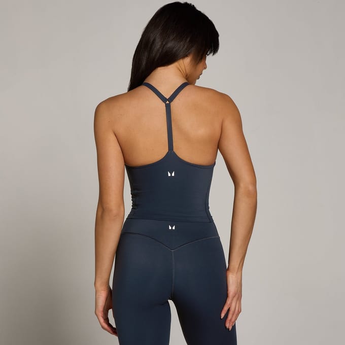 MP Dames Tempo met Bandjes Racerback Top - Donker Marineblauw - M
