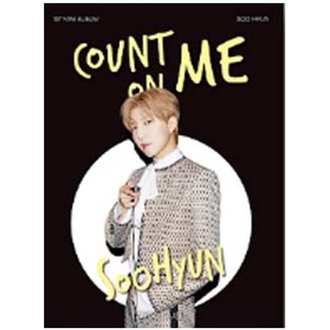 SOO HYUN Mini Album COUNT ON ME black
