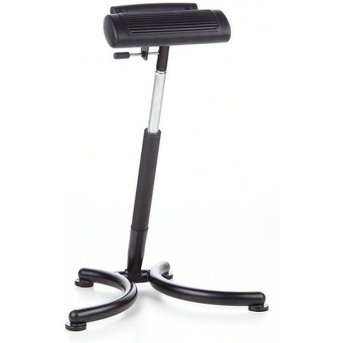 hjh office Top Work 30 - Bureaustoel - Werkkruk - Stahulp - Zwart