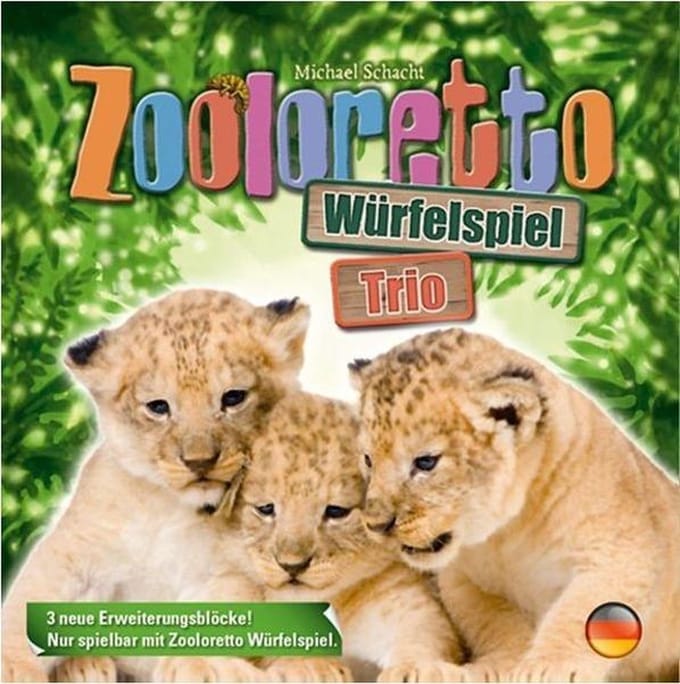 White Goblin Games - Zooloretto Het Dobbelspel Trio - Uitbreiding -Variatiebloks