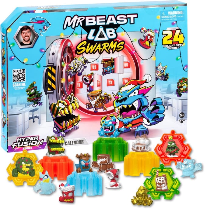 MrBeast Lab Swarms - Hyper Fusion serie - Swarms Adventskalender