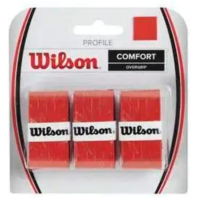 Wilson Profile Comfort Handvatten - 3 stuks - Rood
