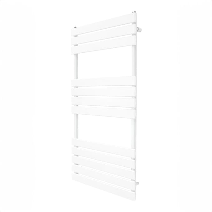Platte paneel handdoekradiator - wit - 1200x600mm - 12 panelen