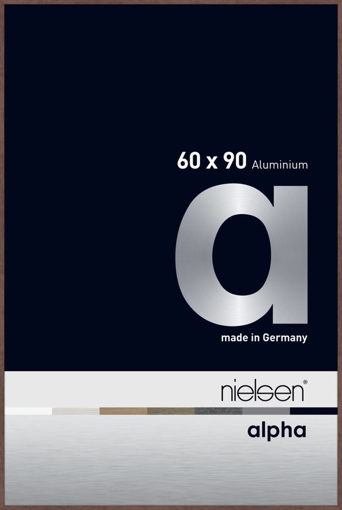 Nielsen Alpha Aluminium Wissellijst Wenge 60x90cm