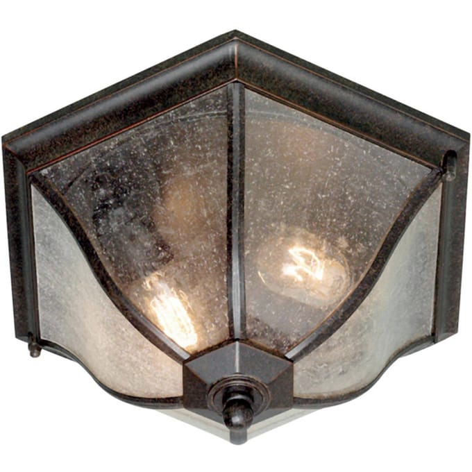 Bohemian Plafondlamp - Steady Lighting - Metaal - Bohemian - E27 - L: 36cm - Voor Buiten - Woonkamer - Eetkamer - Brons