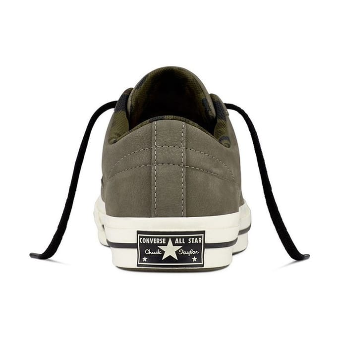 Converse One Star Mode Casual Leer Lage Top Canvas Schoenen Camouflage Print Unisex Sneakers 159581C 41 white