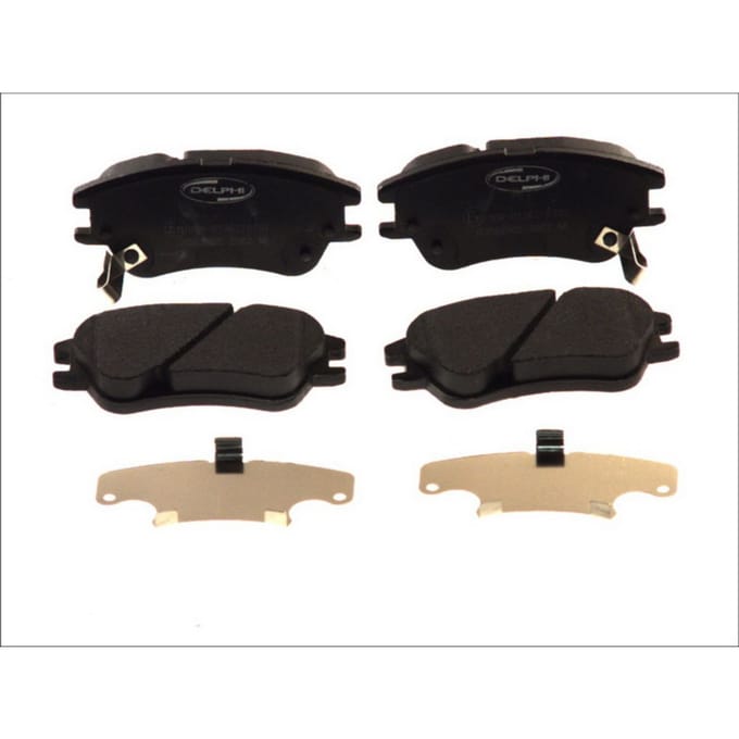 Remblokset DELPHI LP2062, voor