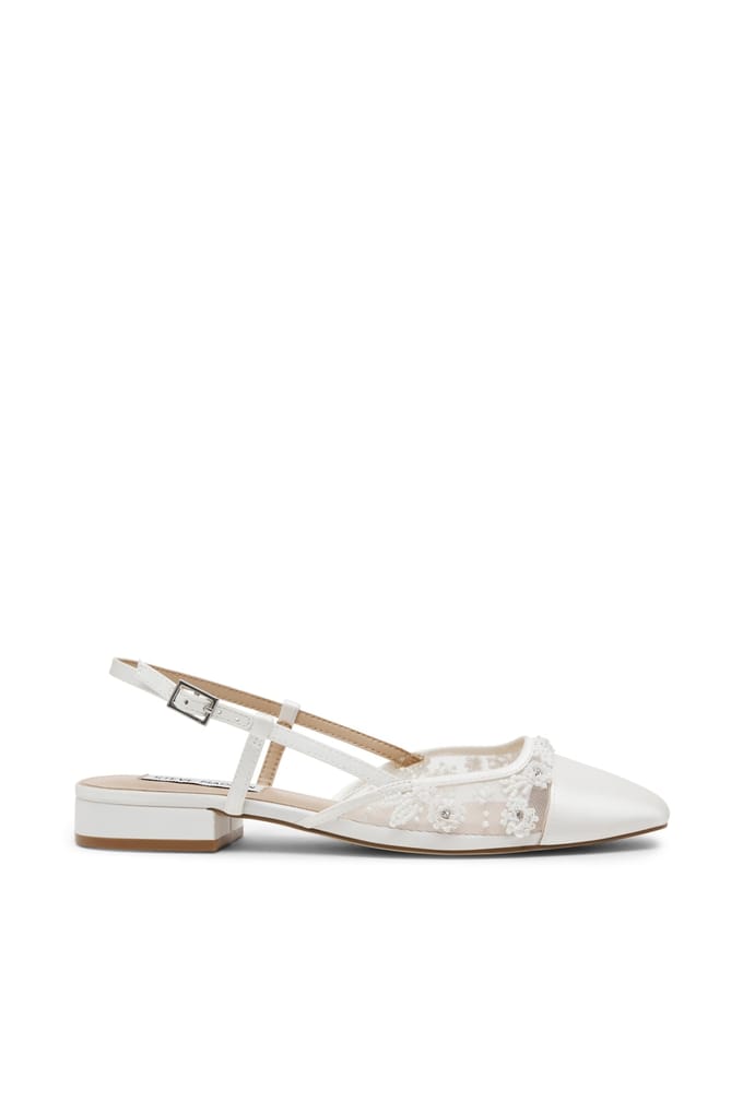 Steve Madden Belinda-mf Flat Shoes Ivory Taglia: 36 | Ballerine Outlet | Donna | Bianco