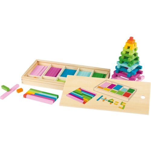PLAYTIVE Houten rekenspel (Houten telstokjes)