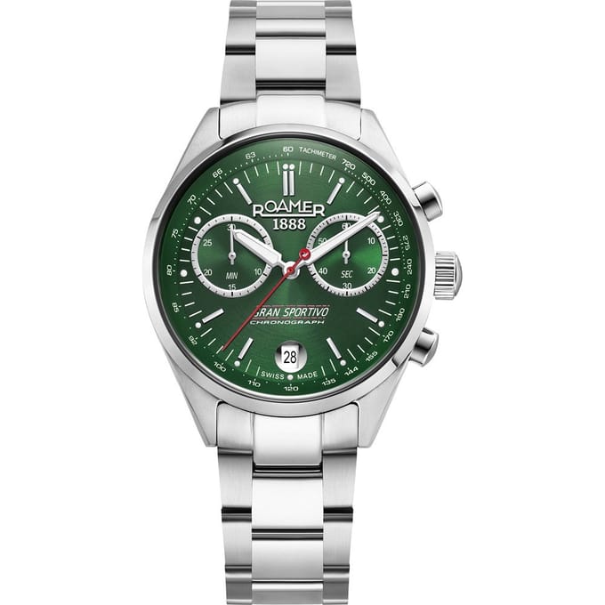 Roamer 978818 41 75 20 - Horloge - Roestvrij staal - Zilver - 41.5 mm