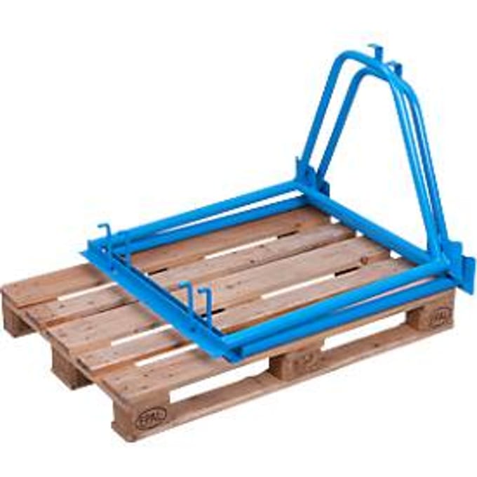 Opzetframe voor pallets type 65, 1200 x 800 x 1000 mm, gelakt