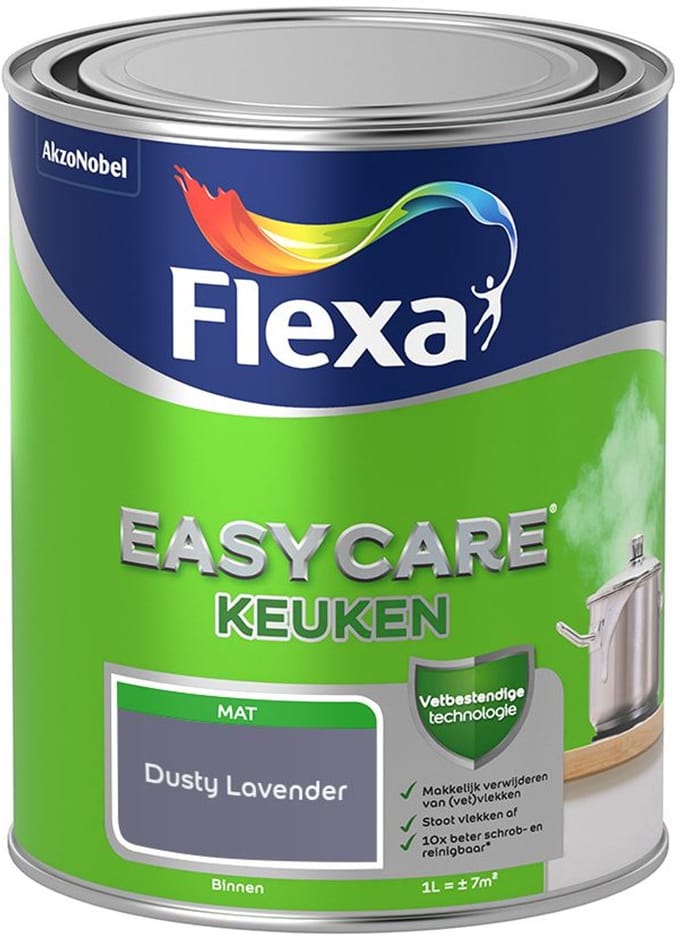 Flexa - Easycare Keuken - Dusty Lavender - Mengverf - 1 L