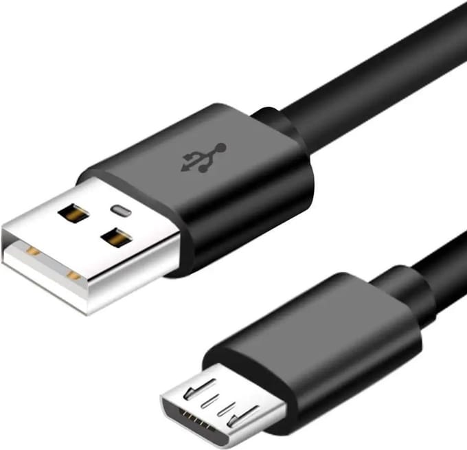 GO SOLID! ® Micro USB-kabel 1m geschikt voor PAX A920 Mobiele pinautomaat