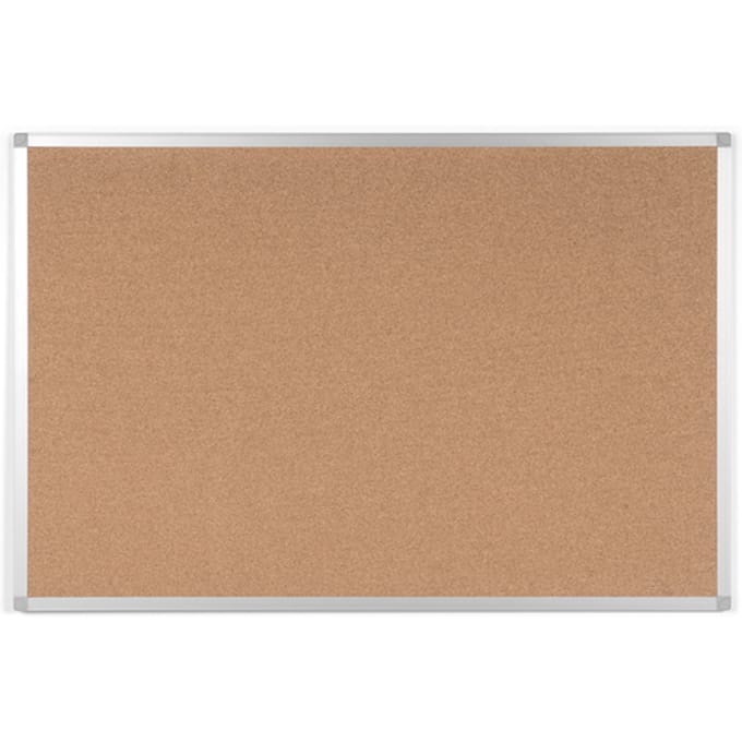 Prikbord Quantore 90x60cm kurk