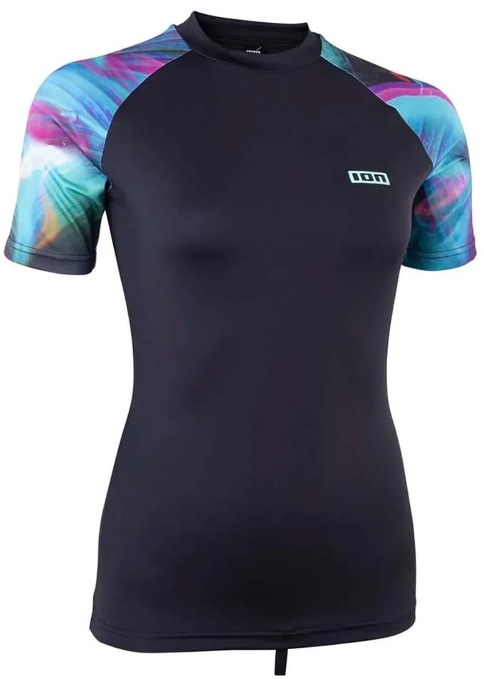 Ion Lizz Korte Mouw Rash Guard Zwart L Vrouw