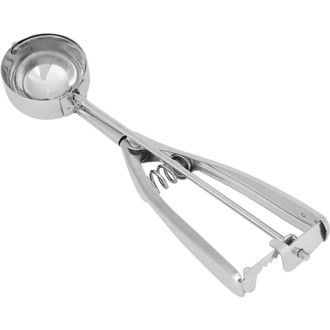 5cm Roestvrij Staal IJs Aardappelpuree Lepel IJsbol Maker Keuken IJslepel white