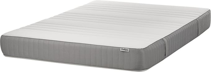 HAPPINESS - Gelschuimmatras stevig - Wit - 140 x 200 cm - Polyester