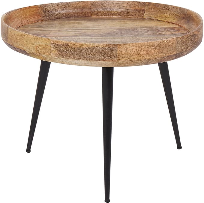 EDNA - Salontafel - Lichte houtkleur - Mangohout