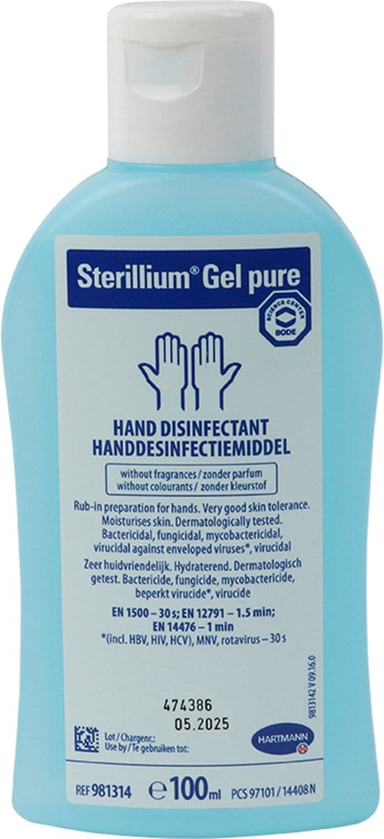 Sterillium GEL Pure handdesinfectie Hartmann - 100ml