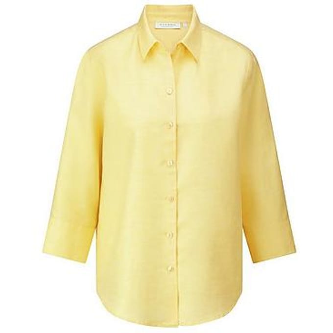 Lange blouse Van Eterna geel