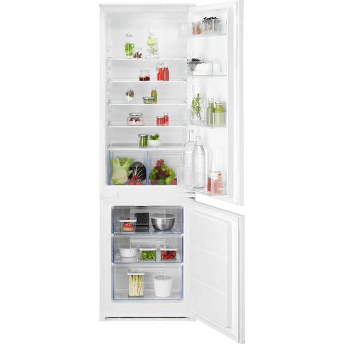 AEG OSC5S181ES - Inbouw koel-vriescombinatie - 271 l - E label - Wit