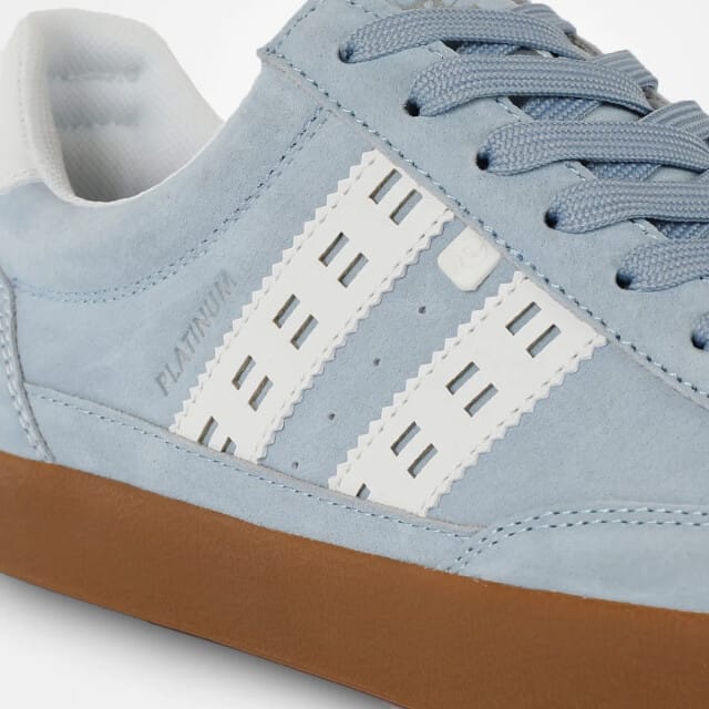 Heren Sneaker Platinum - Ochtendblauw/OffWhite