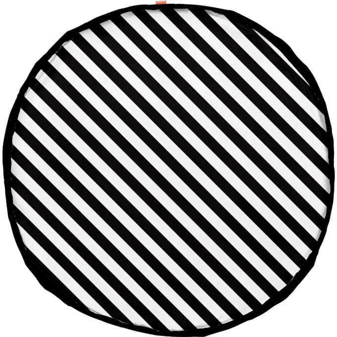 Speelkleed en opbergzak Play&Go Stripes Black