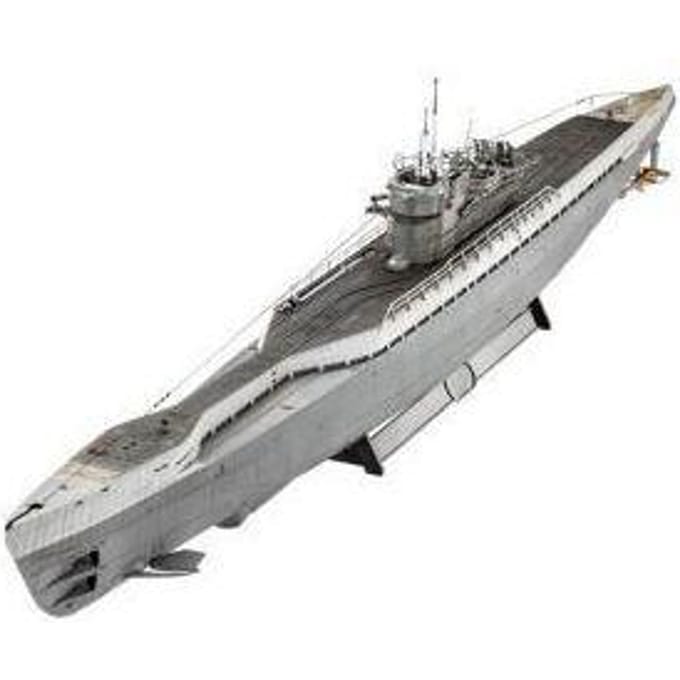 Revell Modelbouwpakket Militaire voertuigen - 05167 Duitse Submarine Type IX C/40 (U190) - Duikboot Plastic - 1:144 - Modelbouw