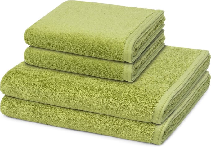 Vossen Sonstiges 2 X handdoek 2 X douchehanddoek - in set 4 pack Vegan Life