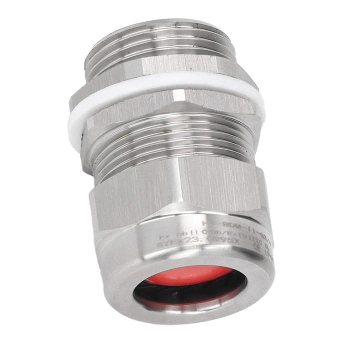 Kabelwartel 304 RVS Explosieveilig G34 Waterdicht Dubbele Afdichting Kabelconnector voor