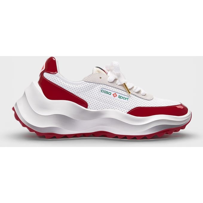 Casablanca Atlantis Heren Sneaker Wit/Rood
