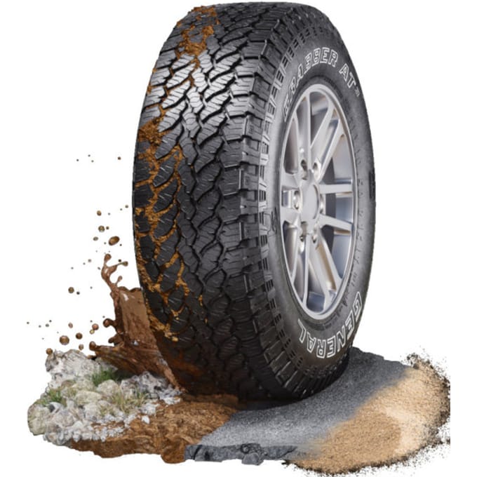 General GRABBER AT3 ( 265/65 R18 114T, met velgrandbescherming )